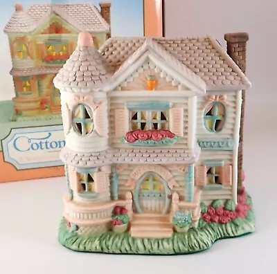 Cottontail Lane Victorian House Midwest Of Cannon Falls NOS Lighted Easter • $19.99