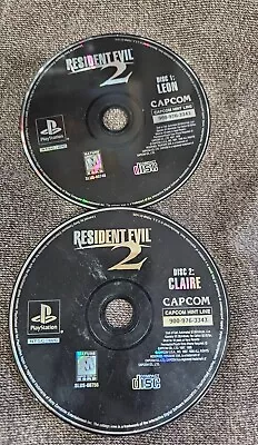 Resident Evil 2 (PlayStation 1 PS1 1998) Discs ONLY / Tested Free Shipping • $29.99