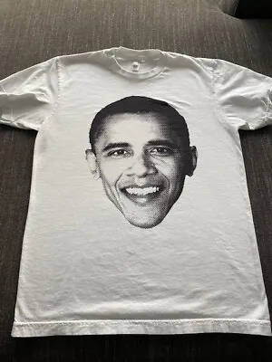 Obama Face Vintage T-shirt Medium Unisex - Great Condition • $7.99