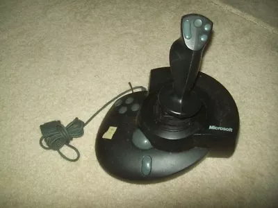 Microsoft Joystick SideWinder Force Feedback Pro Game Port FOR MECHANICAL PARTS  • $6