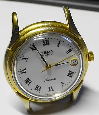 Vintage Watch Automatic Yema Eta 2824-2 • $141.82