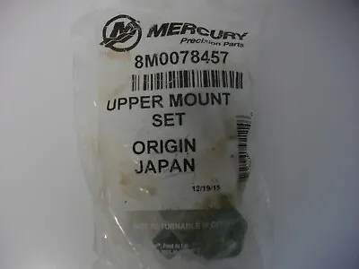 Mercury Marine Quicksilver 8M0078457 Outboard Upper Motor Mount Set OEM • $99.99