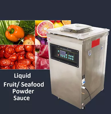 15.7  Vacuum Packaging Machine Food Packer Sealer With Date Printer & Gas Filler • $949.05