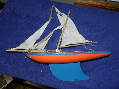 $19.99 • Buy Vintage Star Yacht Birkenhead Pond Boat 16  Hull SY4 Original