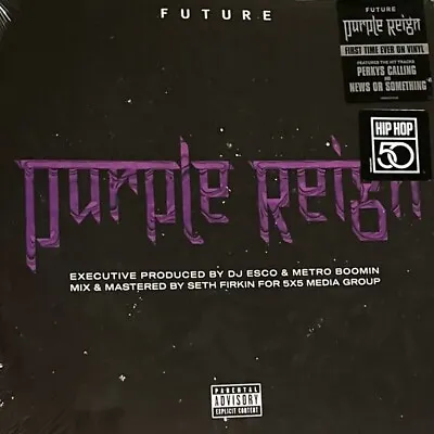 FUTURE & Metro Boomin - Purple Reign MIXTAPE LP Vinyl SEALED NEW HIP HOP RECORD • $29.99