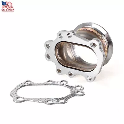 V Band Dump Turbo Adaptor Flange Kit For T25 T28 GT25 GT28 8 Bolt To 3  • $26.99