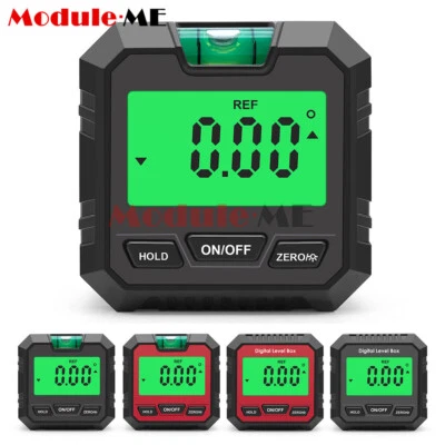 £11.99 • Buy Magnetic Digital Inclinometer Level Box Gauge Angle Meter Finder Protractor New