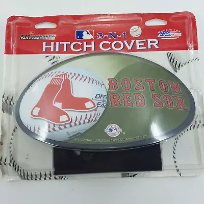 Boston Red Sox Rico MLB 3 In 1 Trailer Car Truck Grille Hitch 9x5 Inch Cover New • $7.97