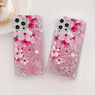 $5.49 • Buy For Various Phone Bling Glitter Quicksand Women Girl Soft Case Cover Fashion Hot