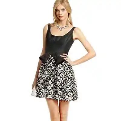 Milly Of New York Magnolia Lace Floral Bow Dress • $20