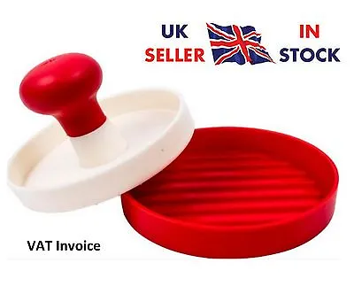 Hamburger Beef Burger Maker Mold Press BBQ Barbecue Plastic 11 Cm 4.4  • £7.99