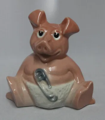 WADE Porcelain WOODY Baby Nat West Pig Money Box . Ex Vintage Cond. • £4