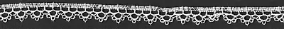 1/2  Ivory Venice Venise Lace Cotton Fabric Trim 15 Yards  • $22.99