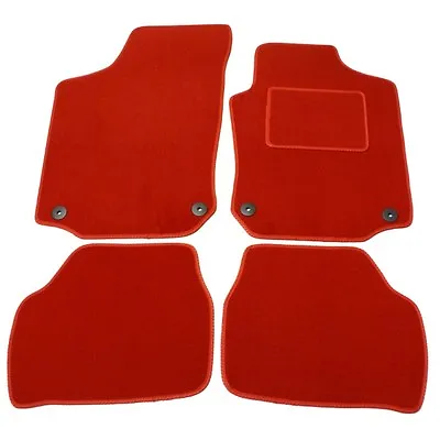 Red Tailored Car Mats For Vw Beetle 1999-2011 • $23.98