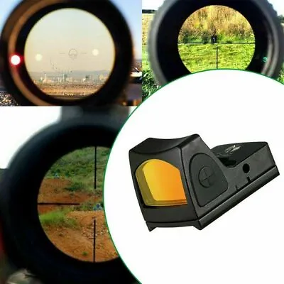 Red Dot Mini RMR Tactical Reflex Sight Scope For Pistol Glock 17 19 W/20mm Mount • $25.45
