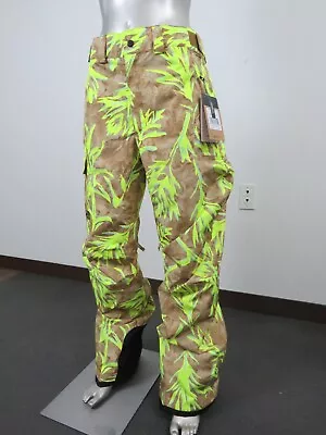 $116.96 • Buy Mens The North Face Freedom Ski Snowboard Shell Waterproof Snow Pants Paintbrush