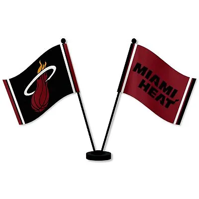 Miami Heat Desk Flags • $14.95