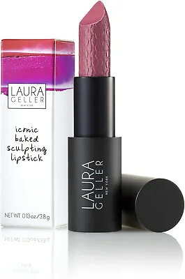 £3.75 • Buy Laura Geller Iconic Baked Sculpting Lipstick - Color: Prince Street Pink Boxed