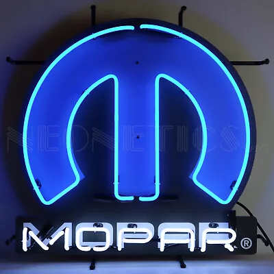 Neon Sign Mopar Omega M  Chrysler Plymouth Muscle Car Charger Dodge Ram Cuda  • $384.99