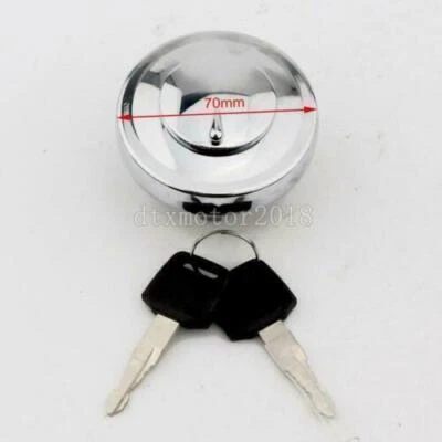 $23.87 • Buy Fuel Gas Tank Cap Cover Lock Keys For Yamaha V-Star DragStar XVS250 650 950 1100