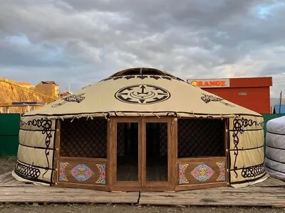 Authentic Mongolian Yurt With A Back Door- 25.6ft Made In Mongolia. Coming Soon. • £9900