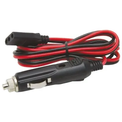Power Cord With Built In Fused Cigarette Lighter Plug LED Indicator For CB Radio • $12.86