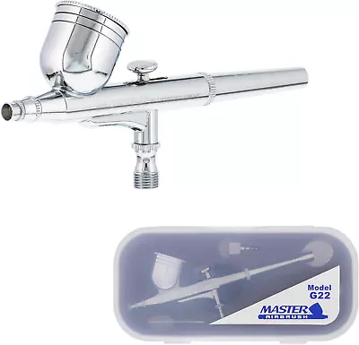 Master Airbrush Model G22 Multi-Purpose Dual-Action Gravity Feed Airbrush Set A • $42.66