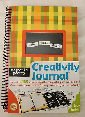 Magnetic Poetry Creativity Journal NEW  165 Words Activities • $14.75