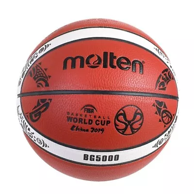 Molten Basketball BG5000 Size 7 Official Ball World Cup Basketball Standard Ball • $38.67