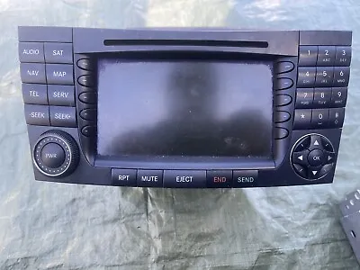 03-08 Mercedes W211 E500 CLS550 Command Head Unit Navigation Radio CD Player OEM • $210