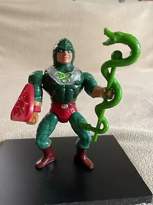 MOTU Snake Men 'King Hiss' Used Complete In Good Condition. • $38.99