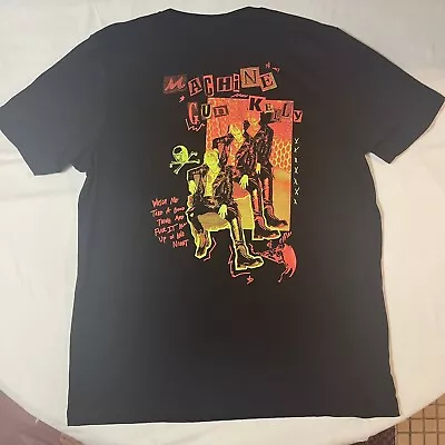 Machine Gun Kelly MGK I Think I’m Okay TICKETS Hotel Diablo TOUR T-Shirt Size XL • $88.54