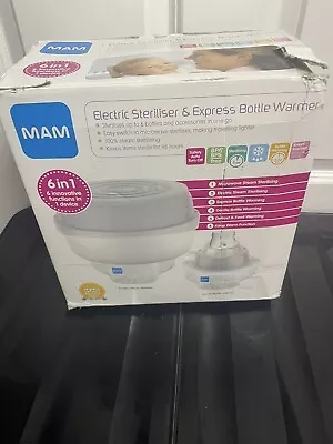 MAM Electric Steriliser Express Bottle Warmer ( Damaged Box) • £28.99