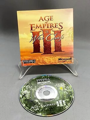 Age Of Empires III The WAR CHIEFS PC Cd AOE 3 WARCHIEFS Add-On Expansion Pack • $14.95