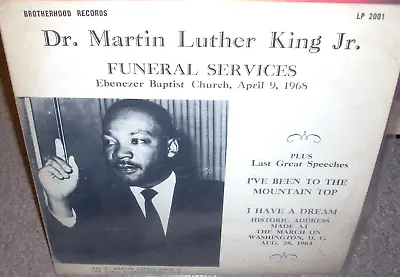 MARTIN LUTHER KING Funeral Services ( Spoken )  • $20