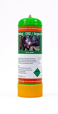 Argon-Co2 Gas Bottle 220ltr M10 THREAD For Mig Welding Disposable Cylinder • £28.80