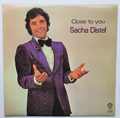 Sacha Distel – LP - Close To You - 1970 - Warner Bros - K 46063 - EX/EX • £11