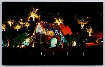 Fort Lauderdale Florida~Mai-Kai Polynesian Restaurant~Night Lights In Trees~1967 • $9
