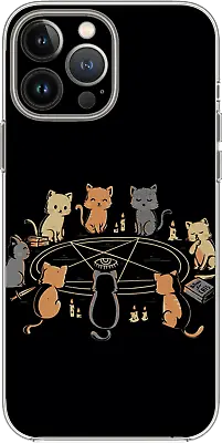 Cat Satan Witch Pentagram Summon Evil Case Cover Silicone / Shockproof / MagSafe • $17.95
