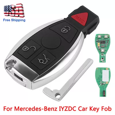 Replacement For Mercedes-Benz IYZDC Keyless Entry Remote Car Key Fob Control *US • $17.99