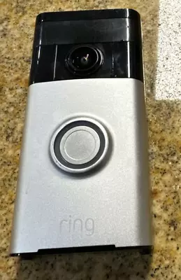 Ring Video Doorbell (1st Gen) HD Video Tested & Working -Satin Nickel • $19.99