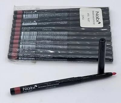 Nabi Retractable Waterproof Lipliner Choose Color 0.01 Oz  12 Pack • $13.99