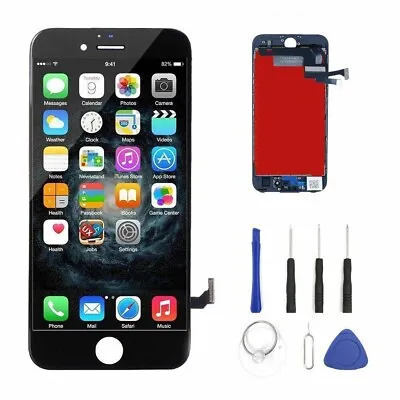 LCD Display Touch Screen Digitizer Replacement For IPhone 8 Black • $13.99