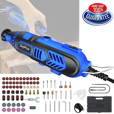£24.23 • Buy Rotary Multi Tool 135W With Variable Speed 80pc Accessory Set DREMEL Compatible