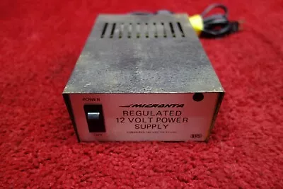 Micronta Radio Shack Regulated Power Supply 12V • $19.95