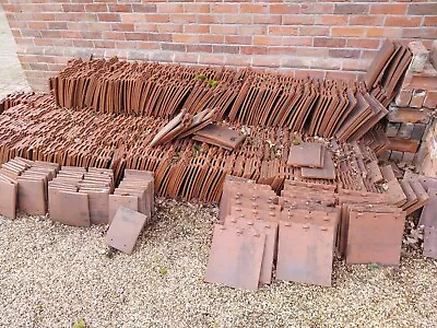 Marley Acme Plain Clay Roof Tile Double Camber - Burnt Flame  • £100