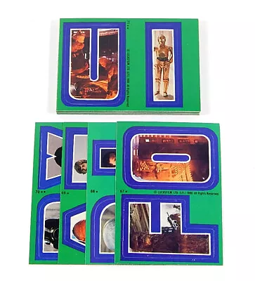 1980 Topps Star Wars Empire Strikes Back ESB Series 3 Sticker Set (22) • $19.99