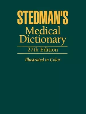 Stedman's Medical Dictionary Hardcover • $8.07