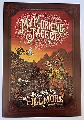 My Morning Jacket Concert Poster 2006 F-838 Fillmore • $91