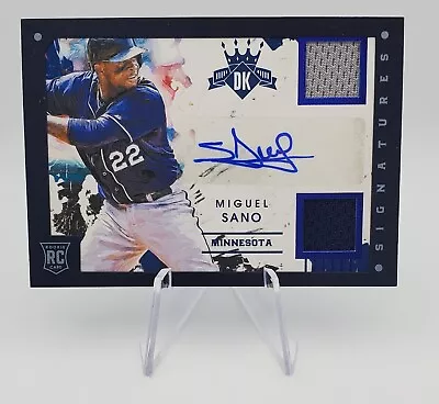 2016 Panini Miguel Sano #RM-MS RPA AUTO 29/49 • $11